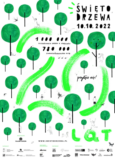 plakat dotyczący święta drzewa [ źródło: https://swietodrzewa.pl/?p=14499 ]